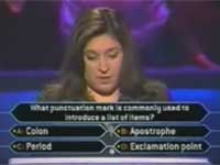 Dumb Lady On Millionaire