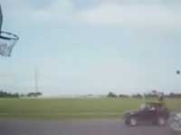 Amazing basketball shot from a movie car
Other videos