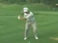 Golf instructor goes through confusing instructions fast and messes up right after
People videos
